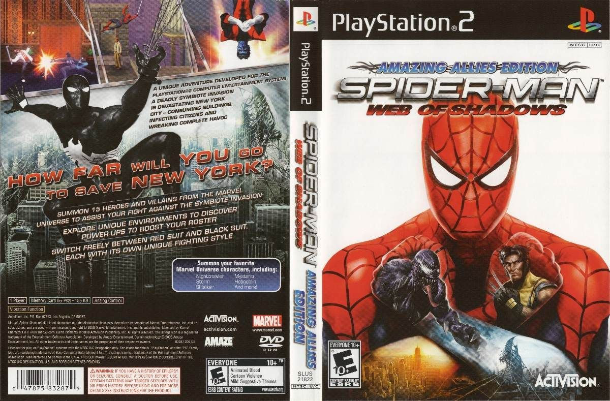 Wallpaper #x2cJAZMBSpphPi3-p6go463 Buy Spider Man Web of Shadows PS2 Ps2 Online at Best Price in India