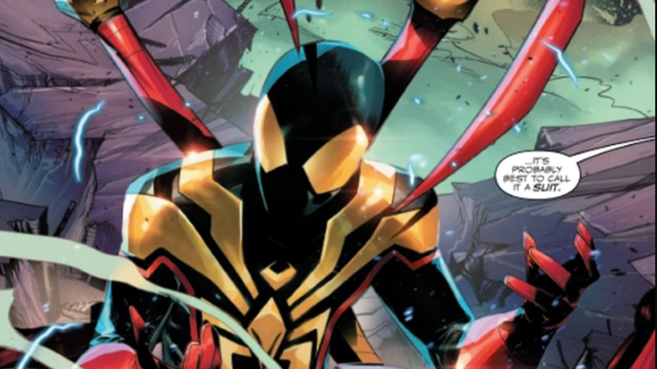 Wallpaper #33a76 Homecomings Iron Spider Suit Revealed Screen Rant