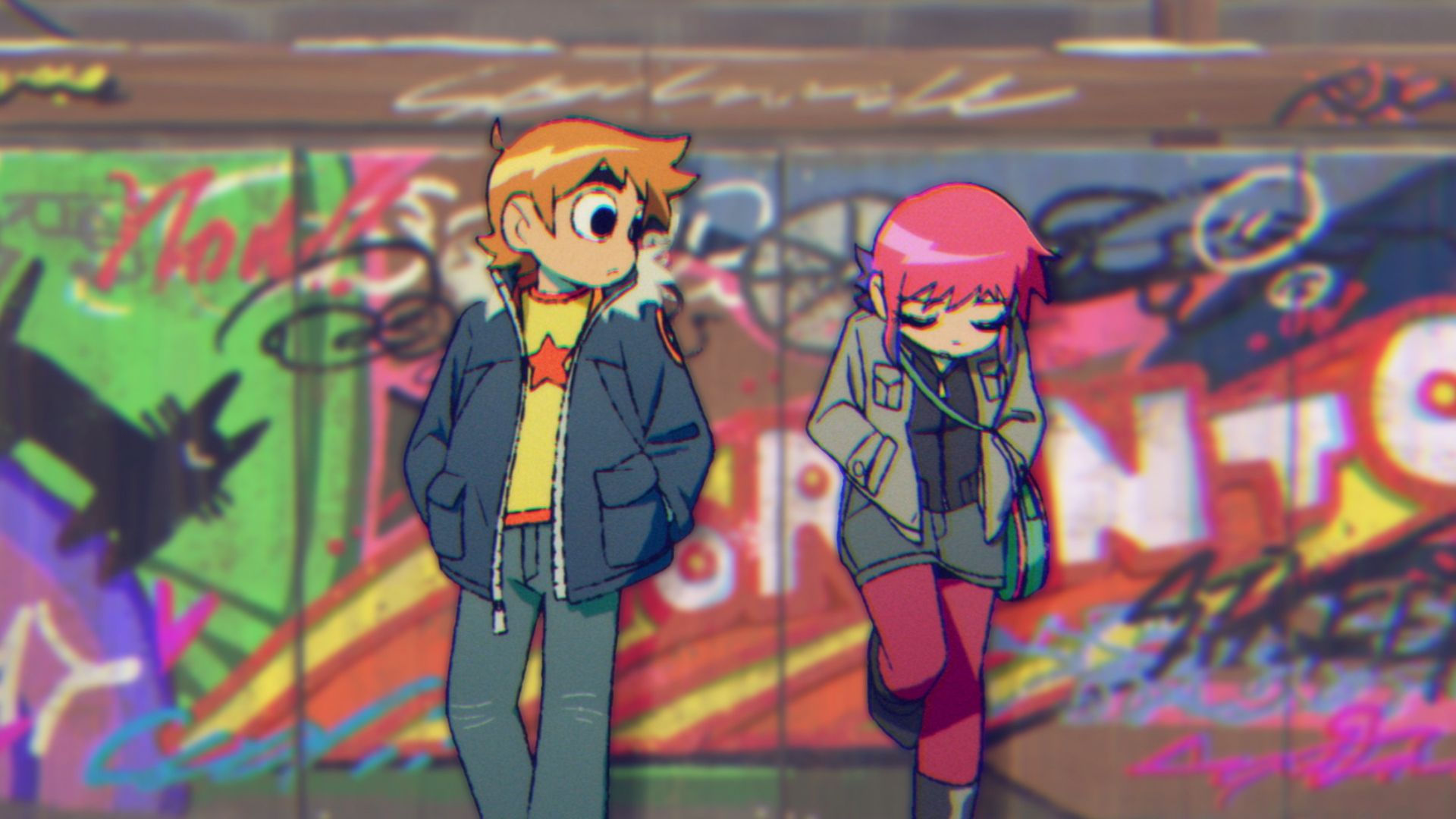 Wallpaper #IGdiDJMBSpphPi3-Bt5P425 Scott Pilgrim Takes Off Comparte Una Nueva Imagen Previo a Su Estreno