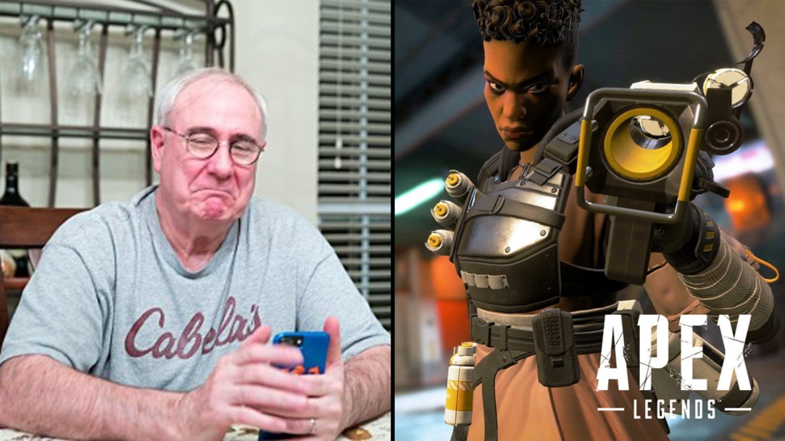 Wallpaper #r0DaL5MBJhL2WPba574_338 Apex Legends Streamer Grandpa Gets Multiple No Scopes and Hilariously