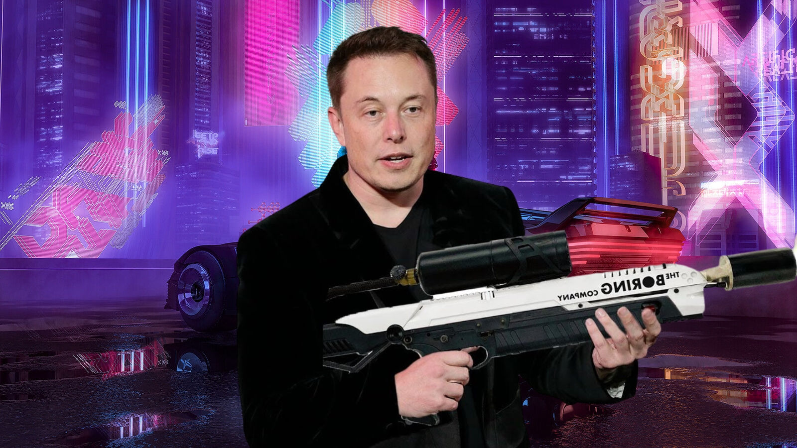 Wallpaper #IHcvJpMB-pgBXx60naFR59 Elon Musk Demanded a Cyberpunk 2077 Cameo While Visiting Devs with a