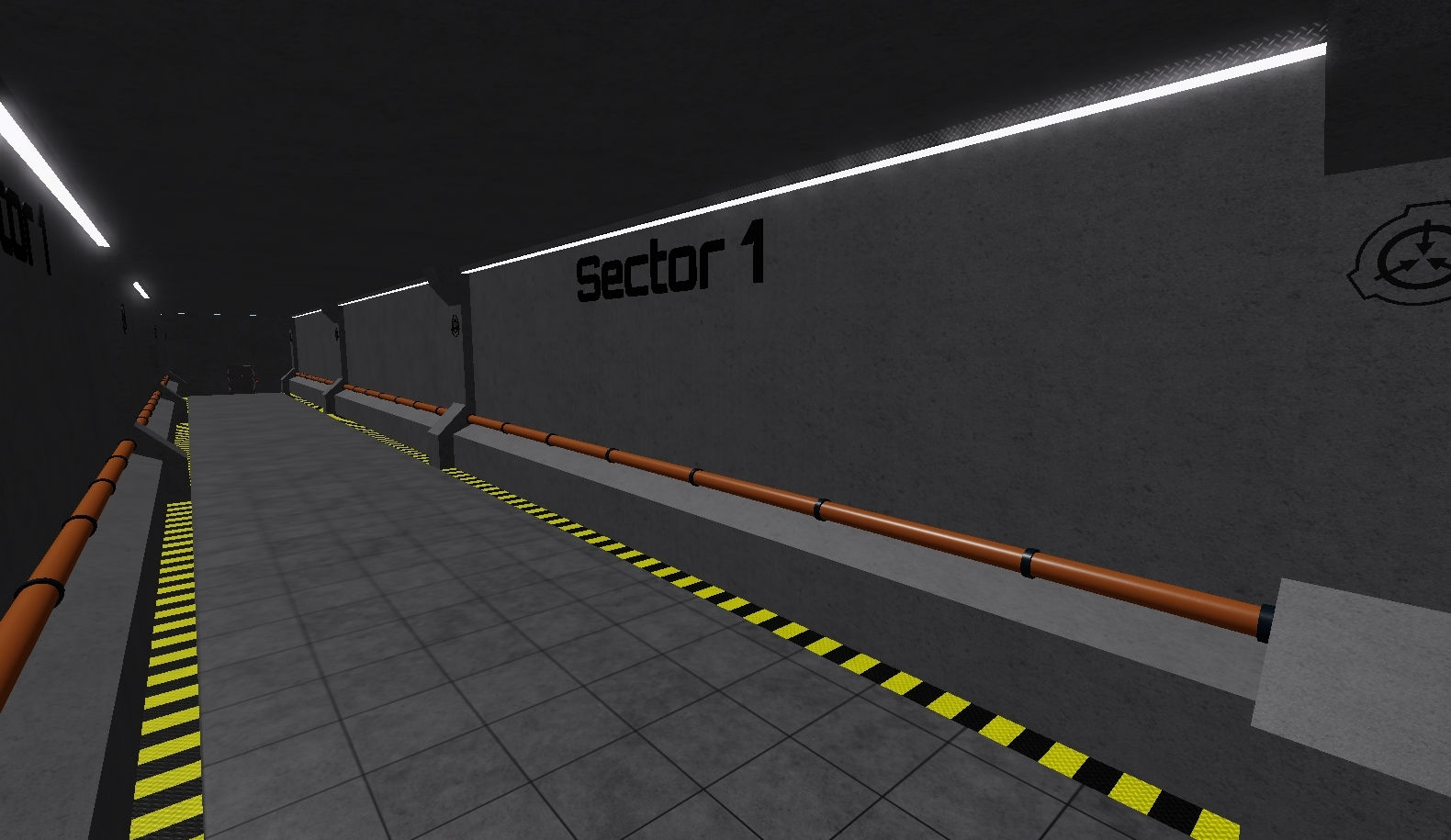 Wallpaper #tBmdHo8BtGB6xQ78EXlb24 Sci Fi Scp Hallway Roblox Studio Creations Feedback Developer