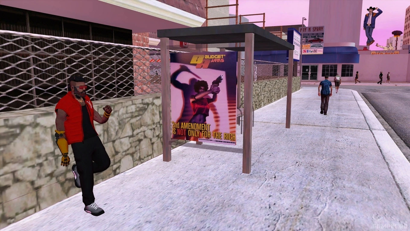 Wallpaper #vBknBI8BtGB6xQ78zk3E35 Billboards Cyberpunk 2077 Dlia Gta San Andreas