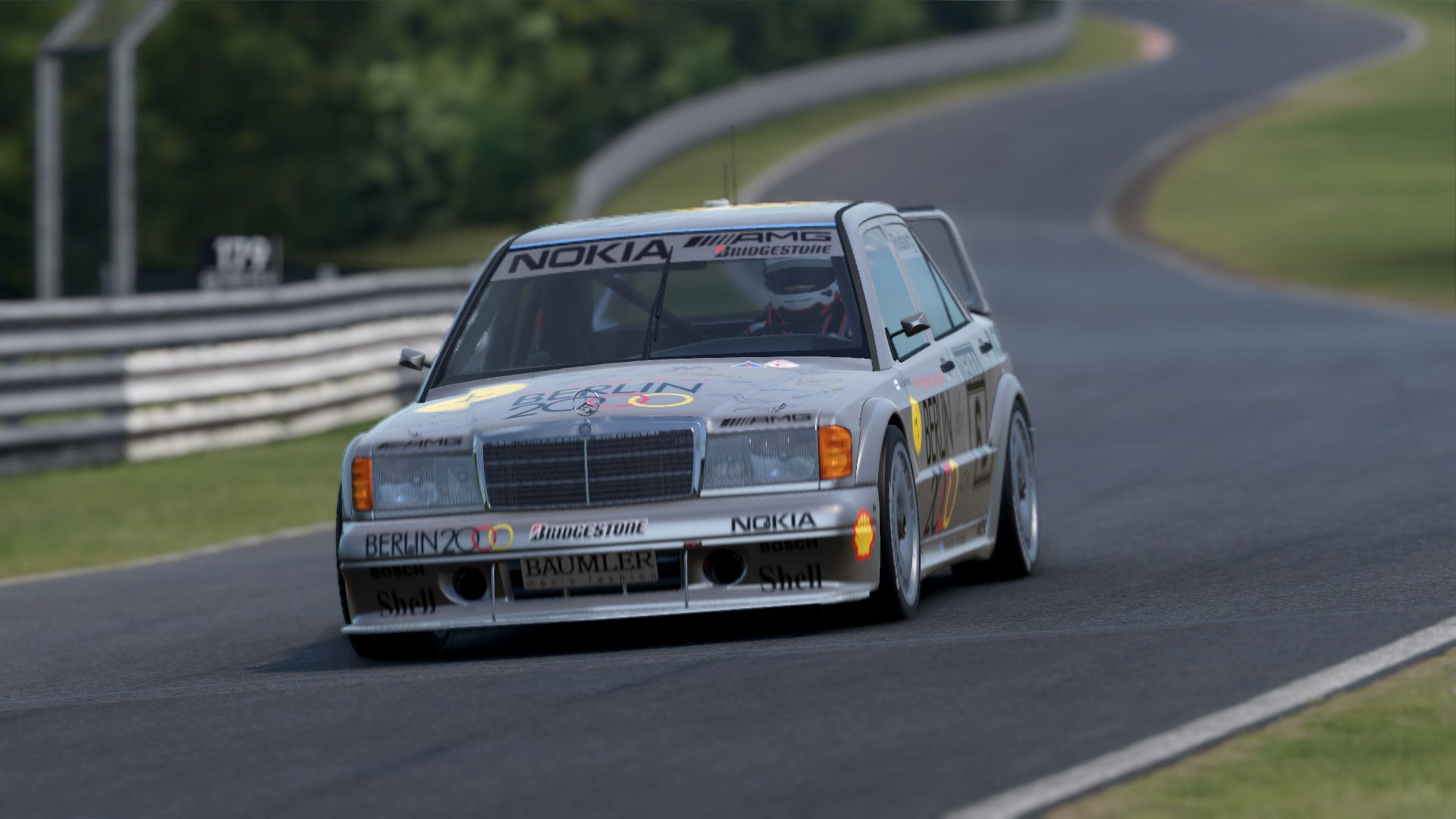 Wallpaper #81iONJMBzN9vxX344jyW208 Mercedes Benz 190e Evo 2 Dtm Cars of Ams2