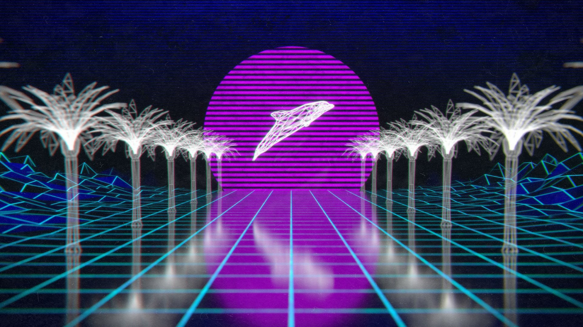 Wallpaper #-Rk8BI8BtGB6xQ78uE3i56 Artistic Vaporwave HD Wallpaper