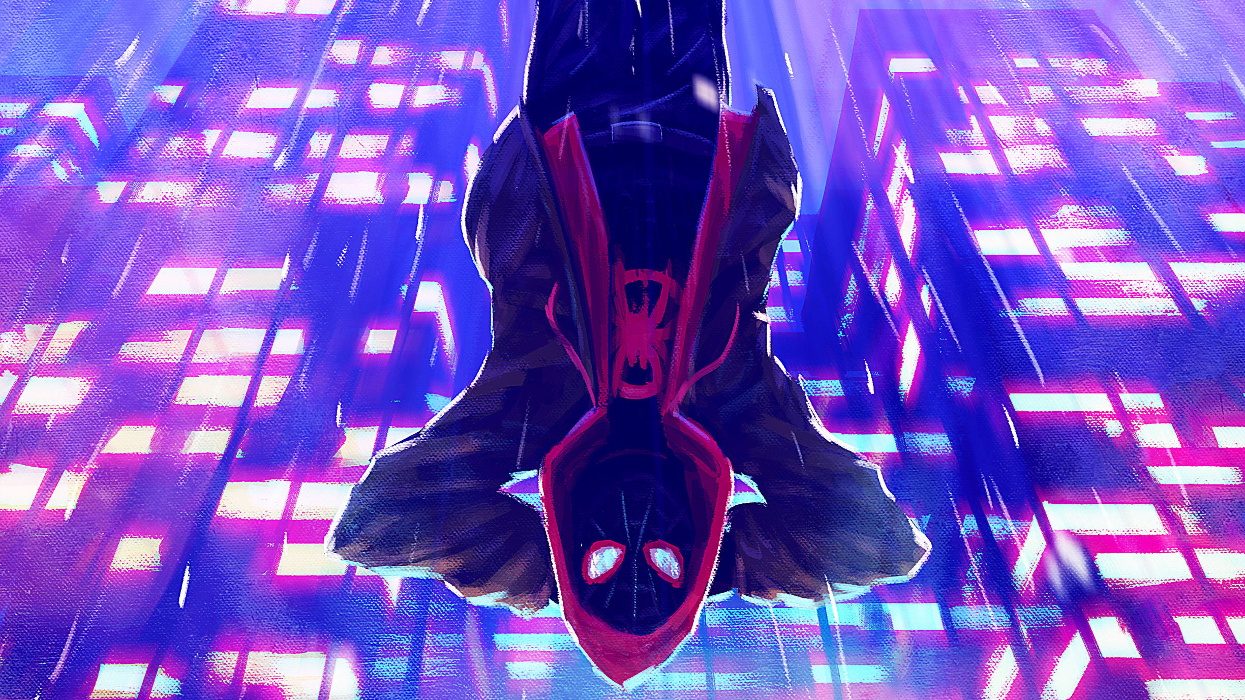 Wallpaper #jFi6NJMBzN9vxX349j1B183 Download Miles Morales Spider Man Movie Spider Man into the Spider