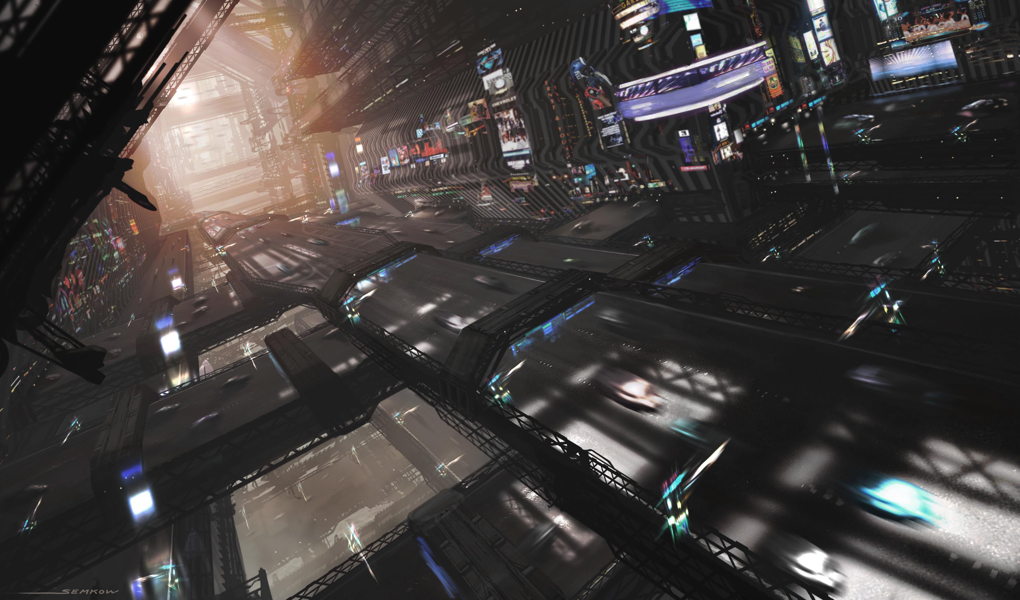 Wallpaper #cwBT644BSdW8dNoukRHS19 Sci Fi Cyberpunk HD Wallpaper by Zaki Aby