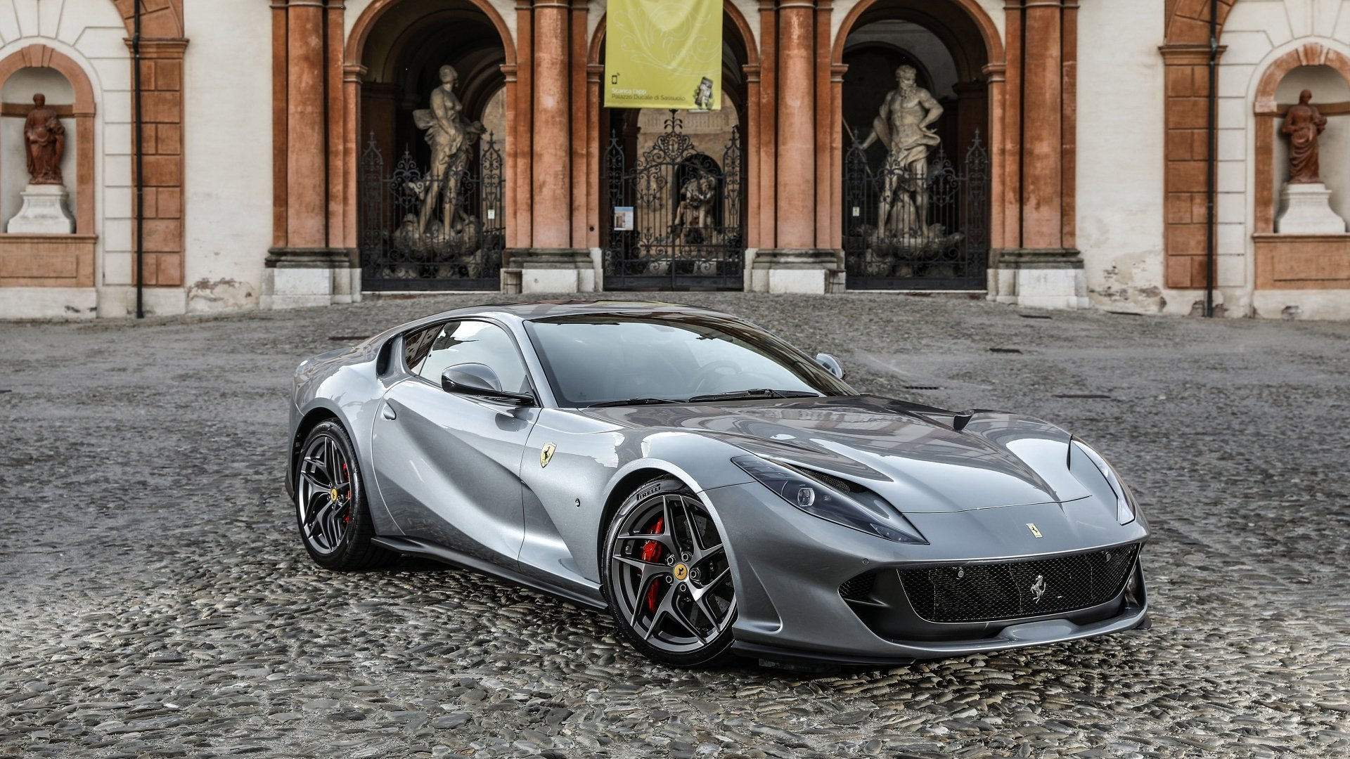 Wallpaper #GEZsVZcBqAgmjOk2hl5k169 Download Supercar Silver Car Car Ferrari Vehicle Ferrari 812 Superfast