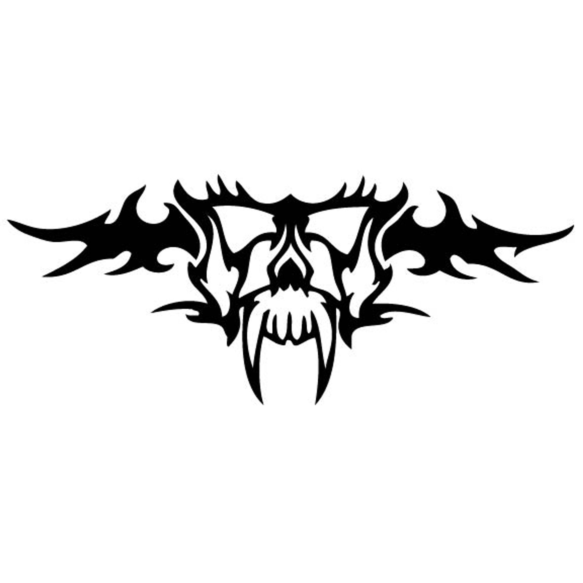 Wallpaper #uWfOCZMBSpphPi3-_NHR335 Black Skull Decal