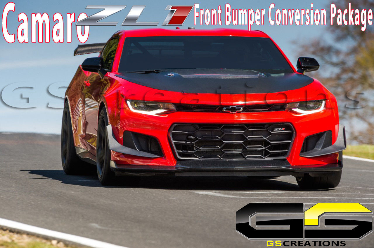 Wallpaper #OhnB944BtGB6xQ78yUXE58 2016 2018 6th Gen 6 Camaro Zl1 1le Front Bumper Conversion Package