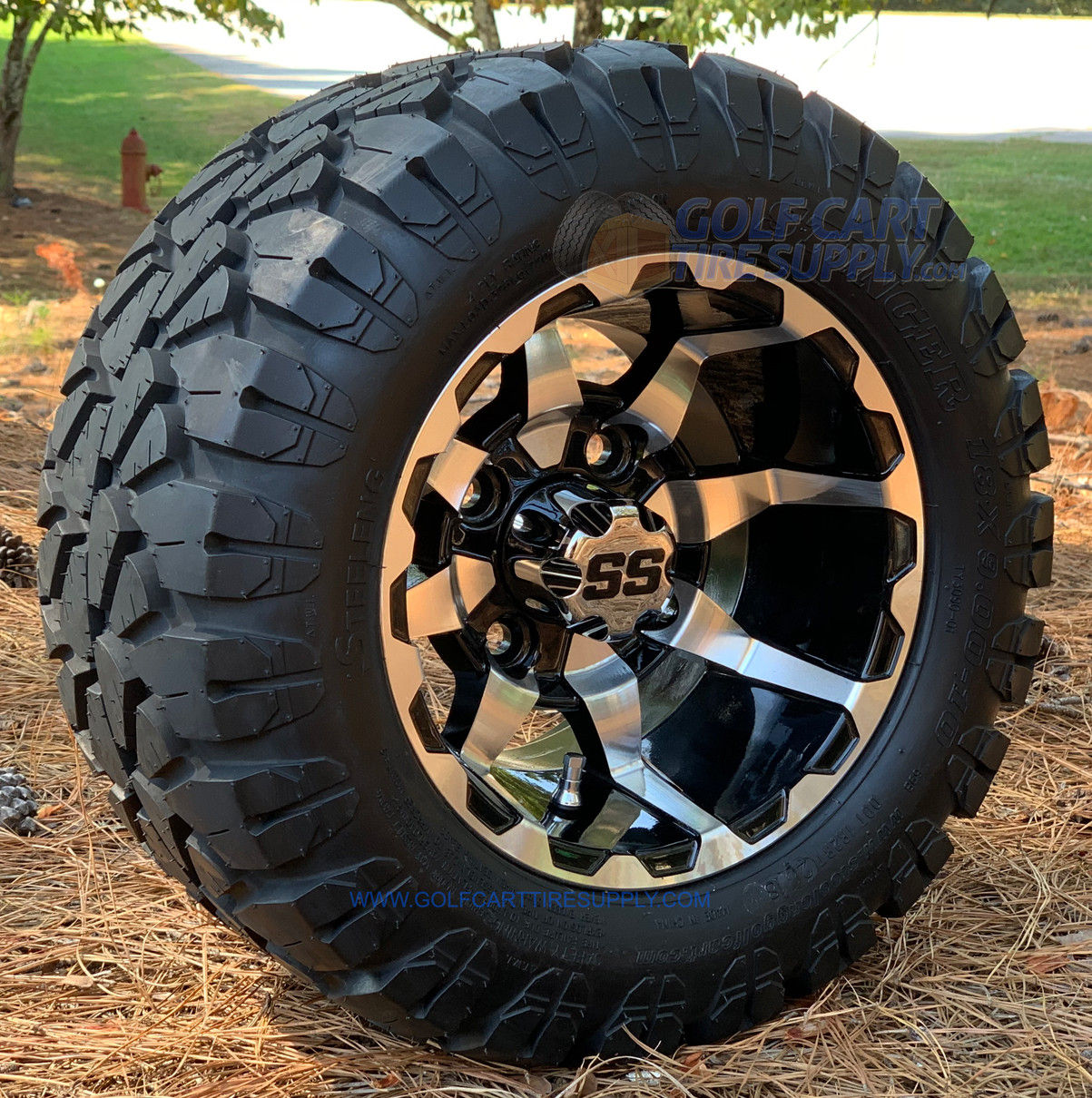 Wallpaper #_4f2MZMBPAdmKxa2CmIl108 10 Hd6 Machinedblack Wheels and 18x9 10 Dot Stinger All Terrain Tires