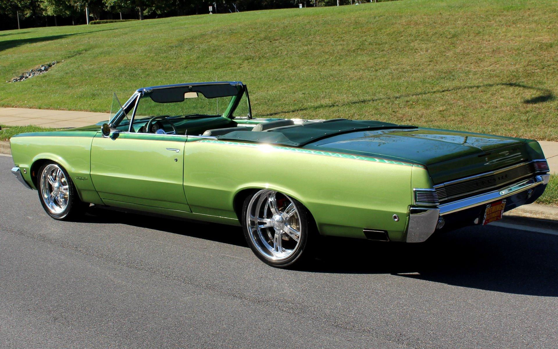 Wallpaper #70774 1965 Pontiac Gto Convertible Triple Black Phs