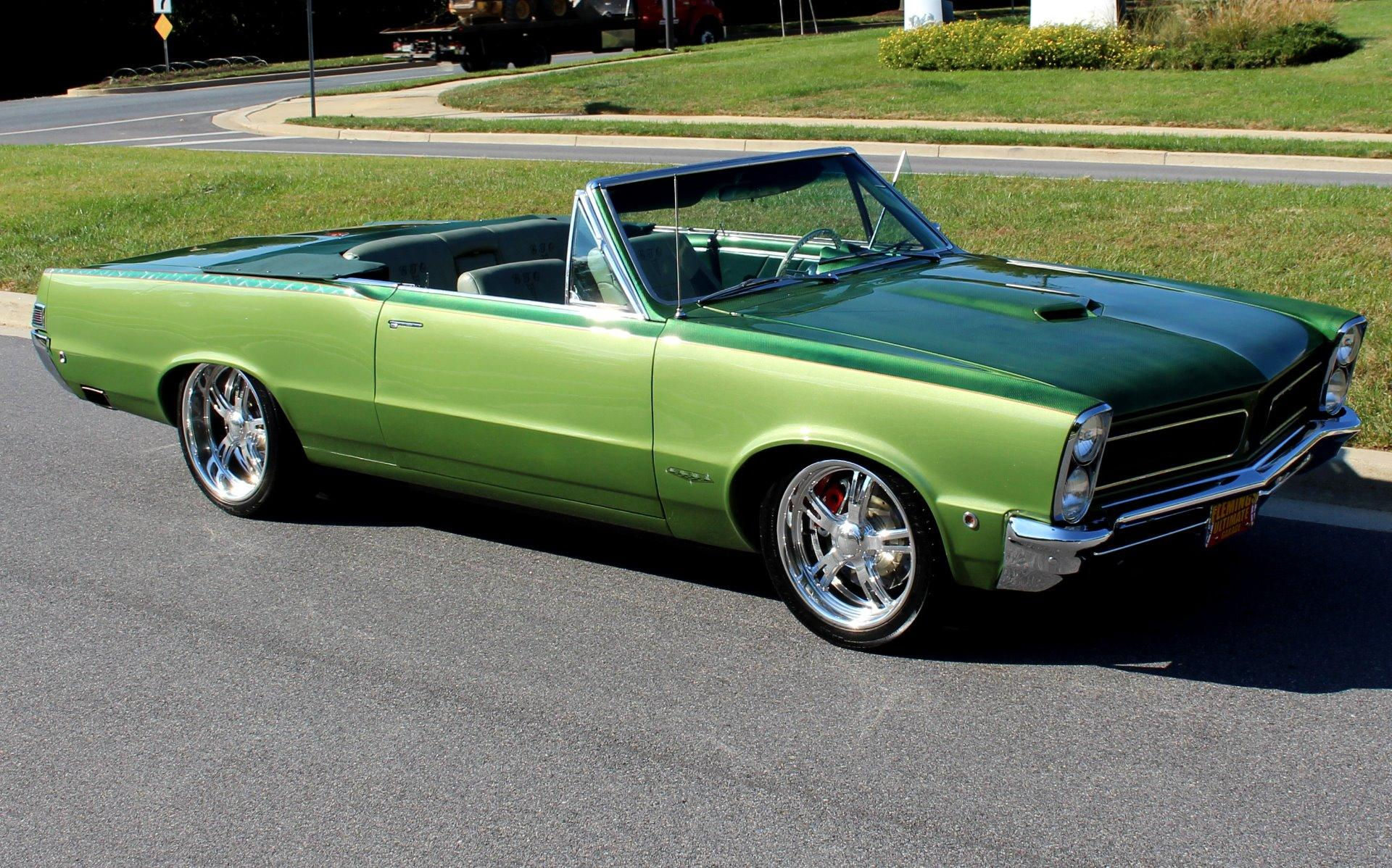 Wallpaper #70774 1965 Pontiac Gto Convertible Triple Black Phs