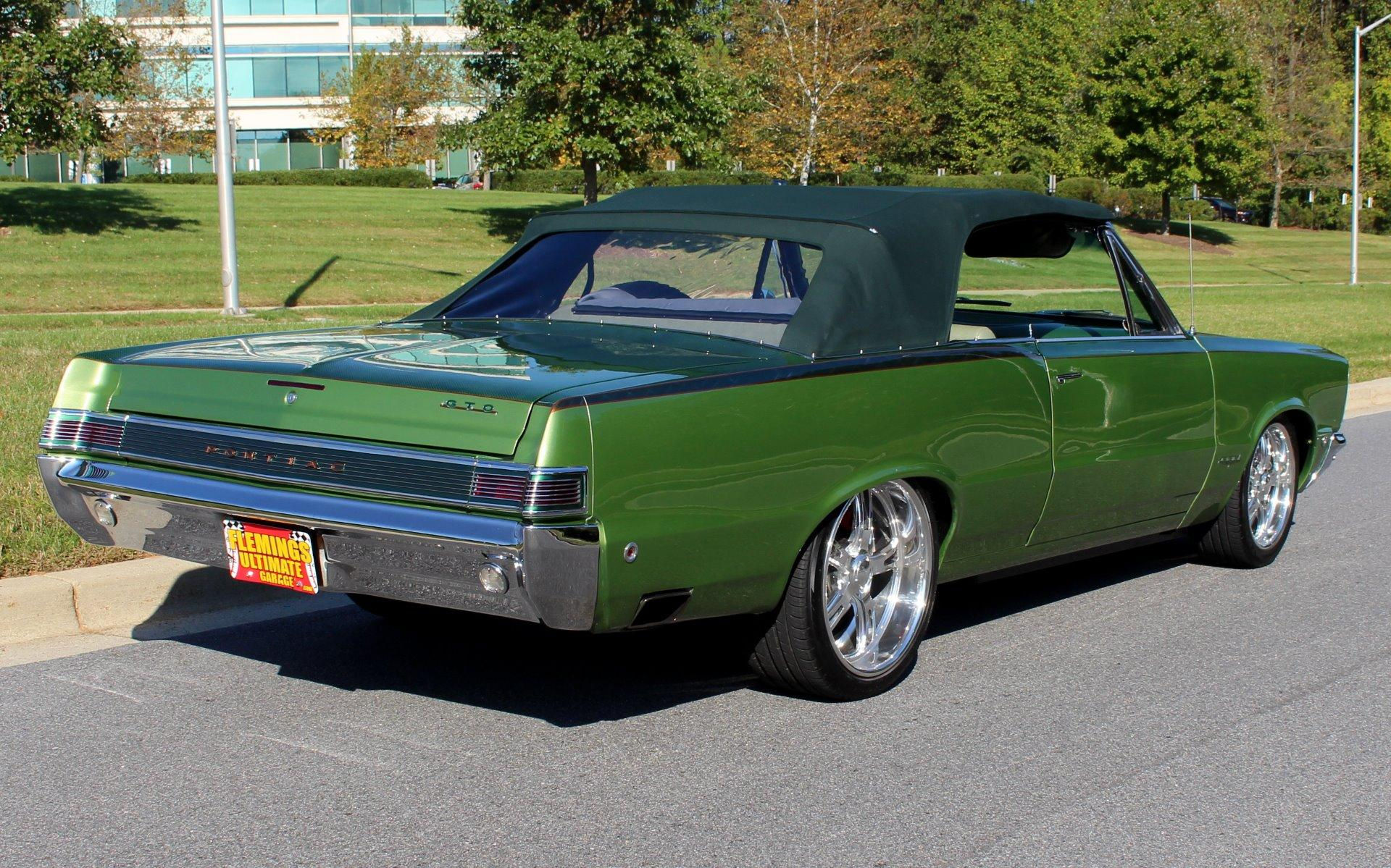 Wallpaper #70774 1965 Pontiac Gto Convertible Triple Black Phs