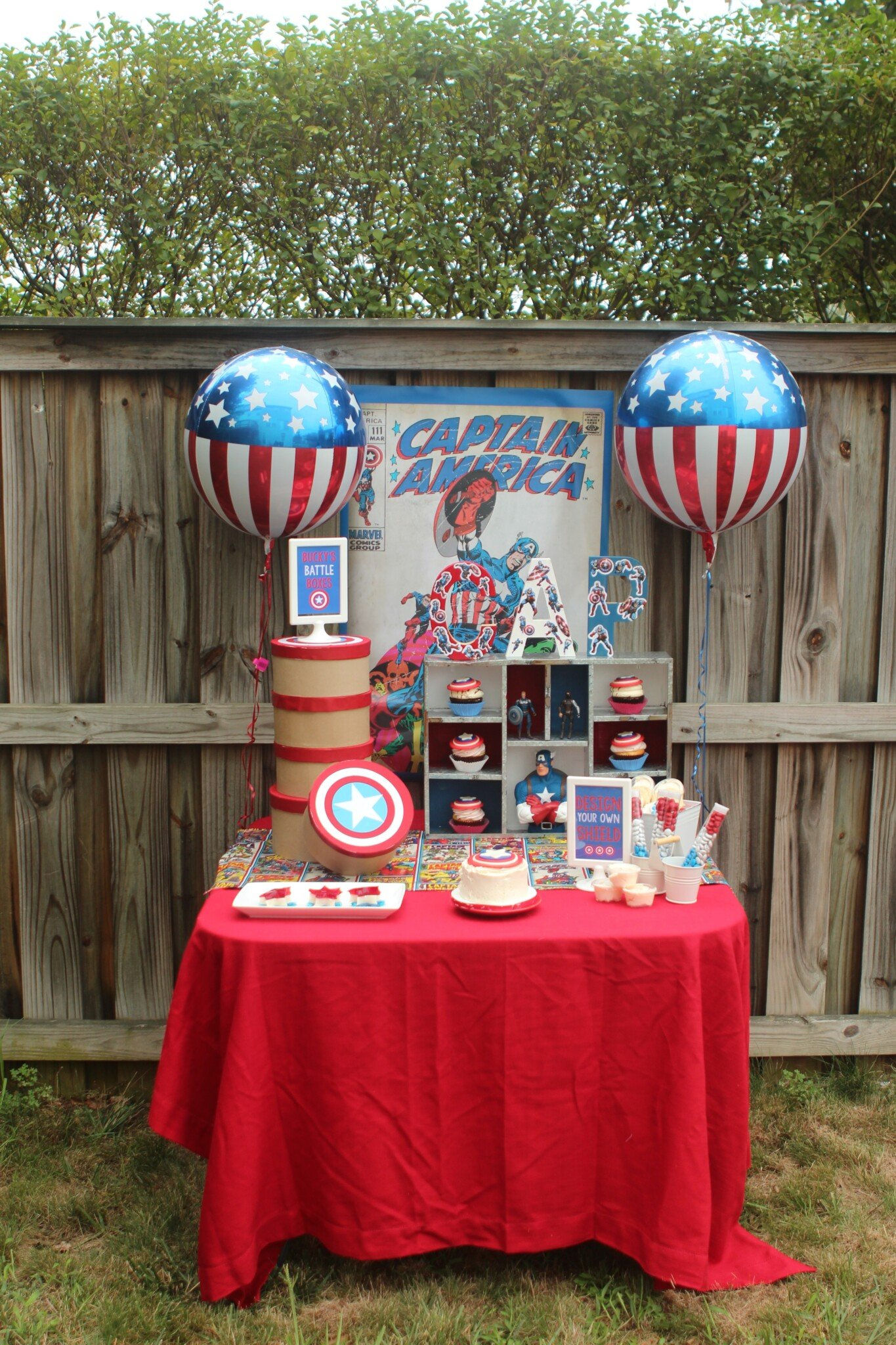 Wallpaper #THPrgo4BFI5NbQkszxmX5 Captain America Themed Birthday Party