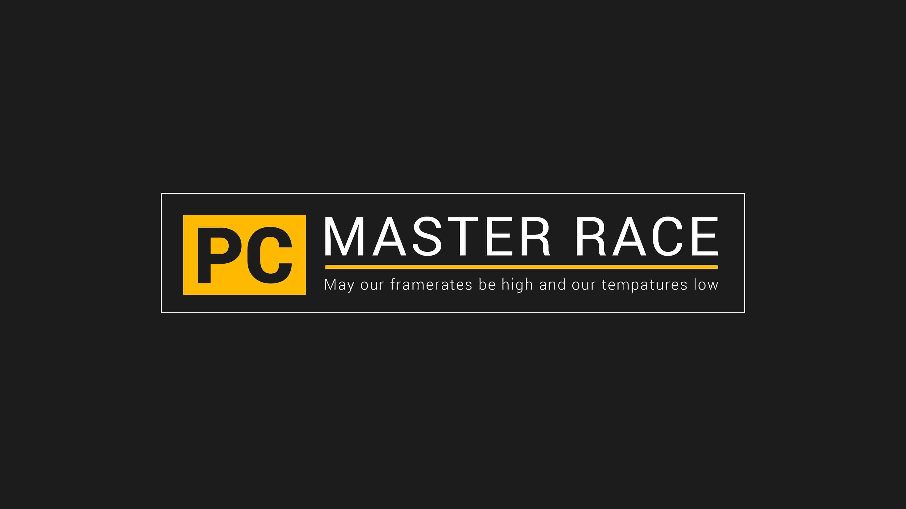 Wallpaper #QX0q844Bnwiau_P6vQxx7 PC Master Race Logo UHD 4K Wallpaper Pixelz