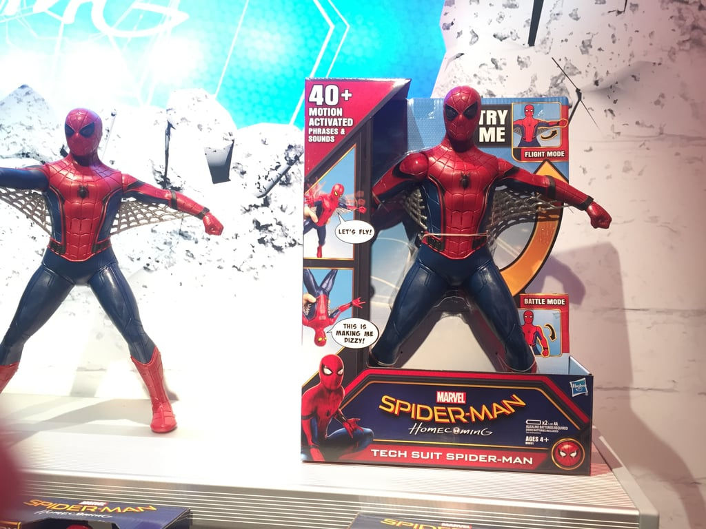 Wallpaper #5Gfs95IBSpphPi3-9YeQ105 Tech Suit Spider Man New Toys from Toy Fair 2017 Popsugar Family