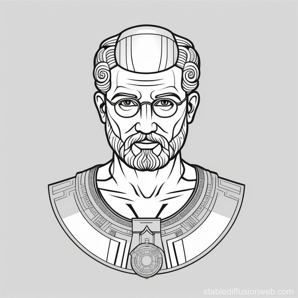 Wallpaper #L53RZJcBkAG5jTCHFrG385 Greek Scholar Pioneering Artificial Intelligence Stable Diffusion Online