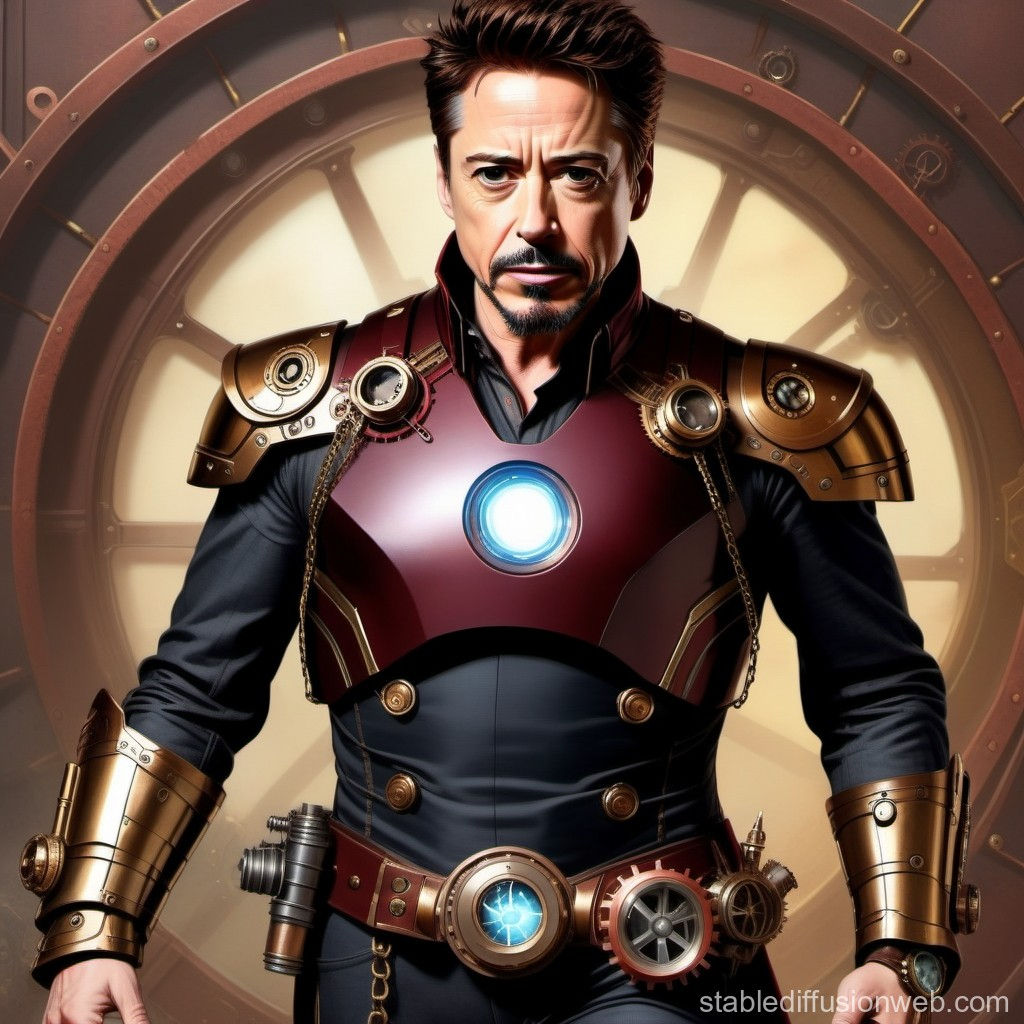 Wallpaper #LaWWOJMBVBiSkHCaEo7C162 Tony Stark Wearing Fantasy Steampunk Prompts Stable Diffusion Online