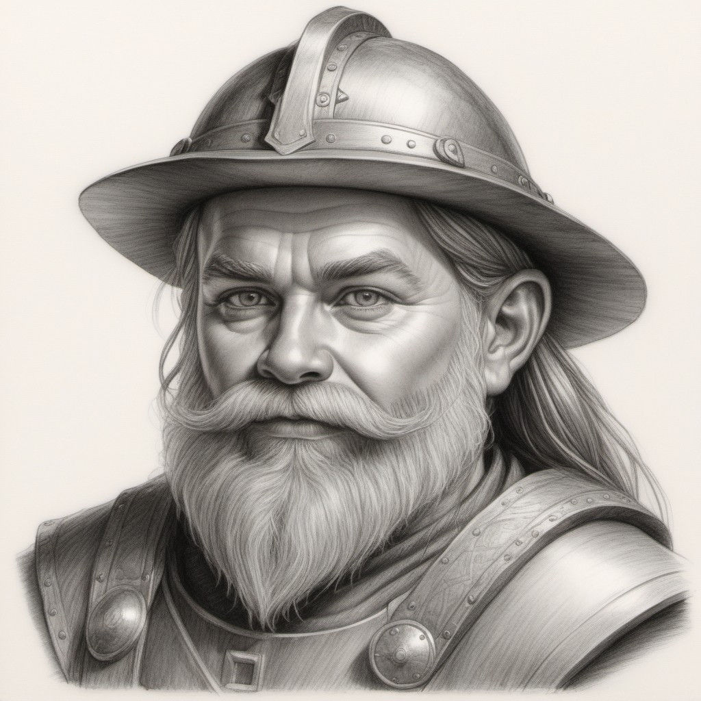Wallpaper #avA6gJcBi4JM6agGWiFc134 Thin Medieval Common Dwarf Miner Stable Diffusion Online