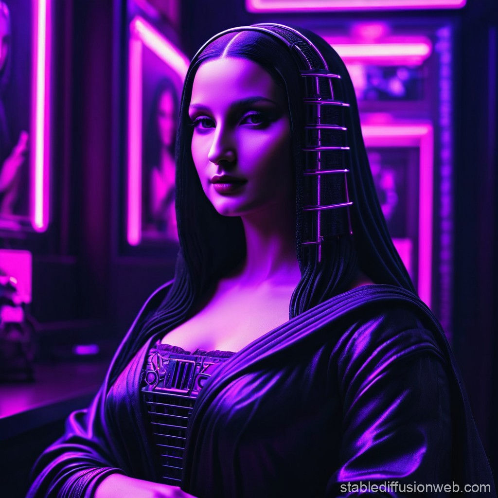 Wallpaper #klb_epcBsd6xcFiEhdxU131 Cyberpunk Mona Lisa Prompts Stable Diffusion Online
