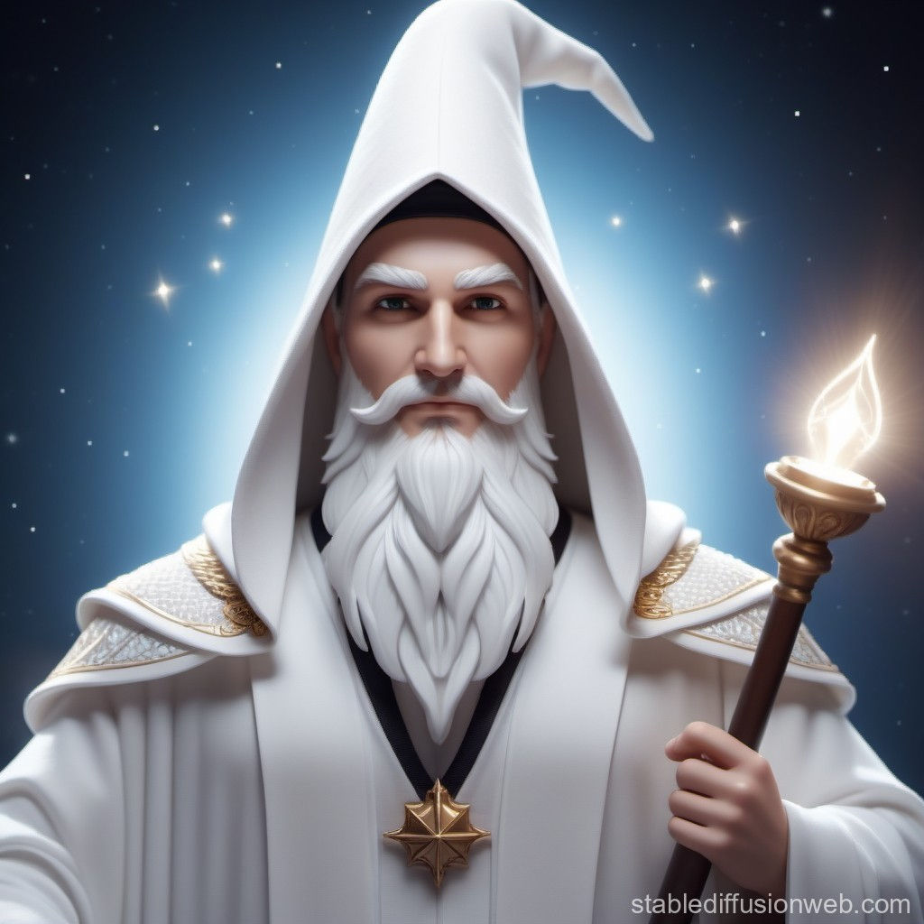 Wallpaper #VhfjPZMBPLD5_VENJd5E190 Pixel Art Top View White Wizard Stable Diffusion Online
