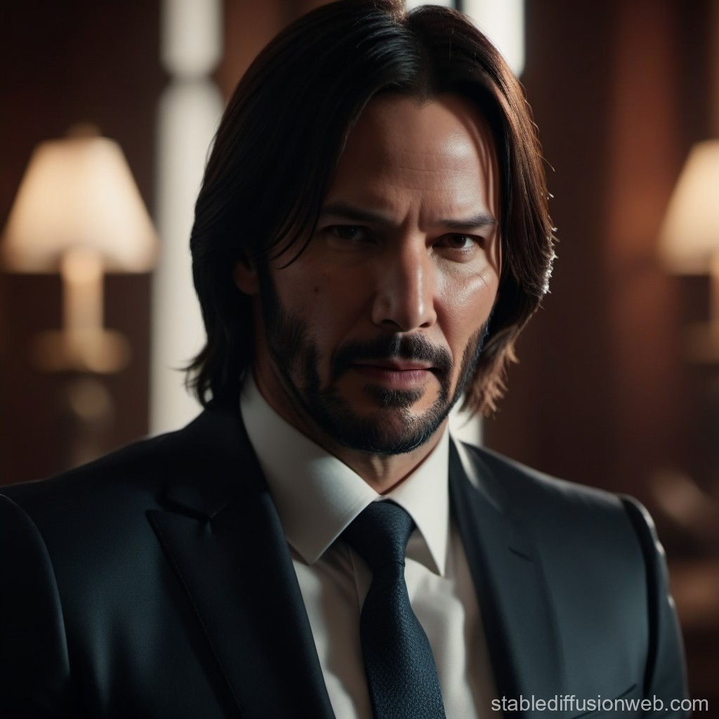 Wallpaper #SJ0lZJcBkAG5jTCHD7CY98 John Wick with Kratos Features Image Stable Diffusion Online