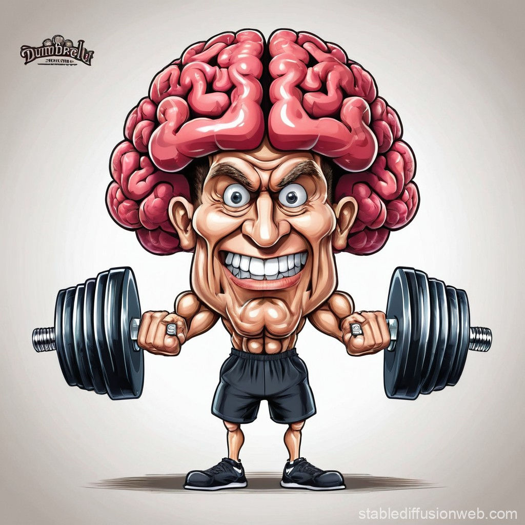 Wallpaper #GLmI3ZIBJvJKYCmEJwEF387 Dumbbell Shaped Brain Logo Stable Diffusion Online