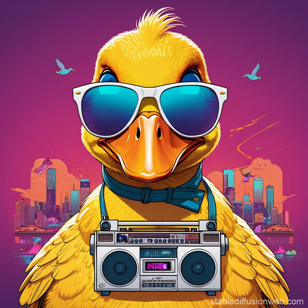 Wallpaper #klb_epcBsd6xcFiEhdxU141 Cyberpunk Duck Prompts Stable Diffusion Online