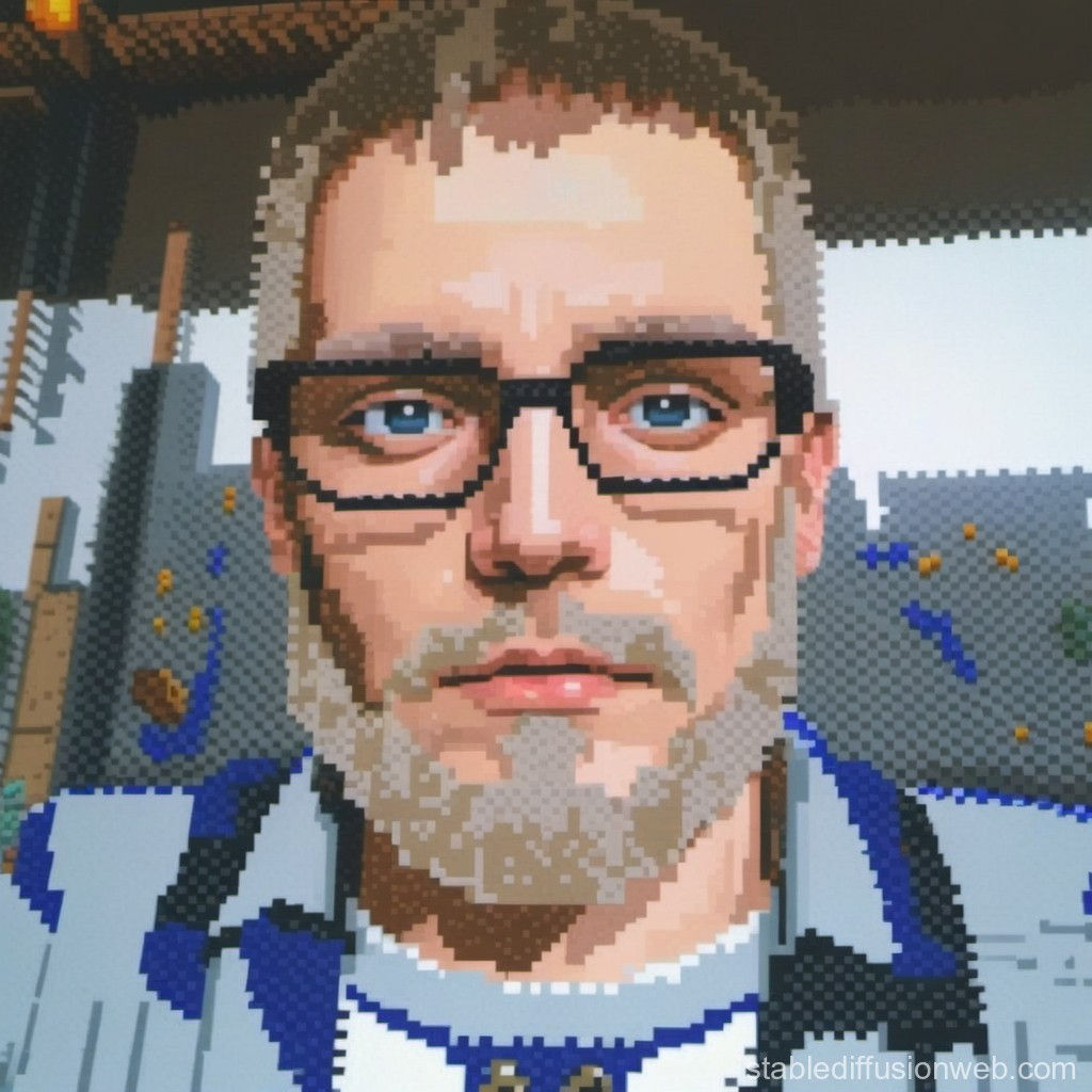 Wallpaper #42exDJMBSpphPi3-h9_r523 Pixel Art of Dwarf Warrior Stable Diffusion Online