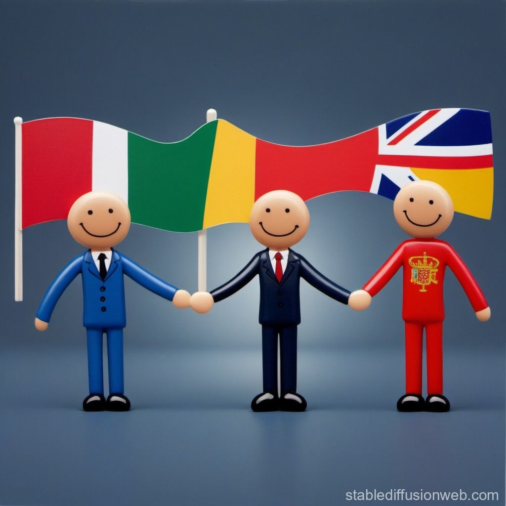 Wallpaper #StV9NpMBY0Iw2JDGdJE0130 Stick Figures Standing Far Apart in a Circle Prompts Stable Diffusion