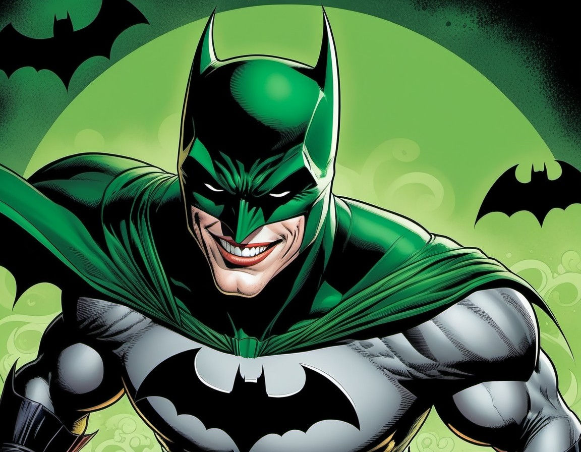 Wallpaper #H044RpMBYHOedJdEQCt-162 Batman Who Laughs vs the Riddler Stable Diffusion Online