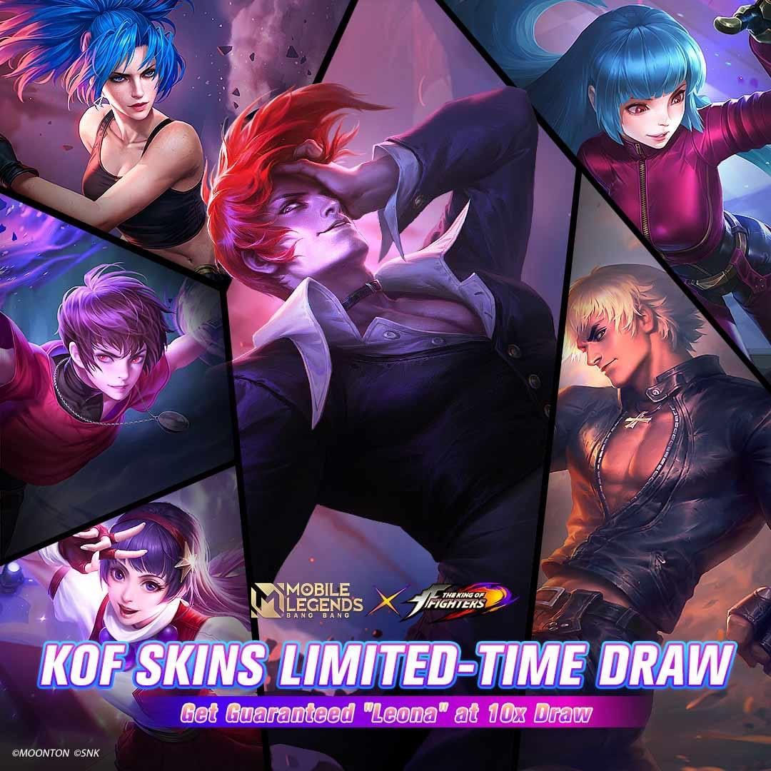 Wallpaper #14v8dZcBcm9NJah-tHdh158 Mlbb and Kof Collaborates Once Again for the Return of Mobile Legends X