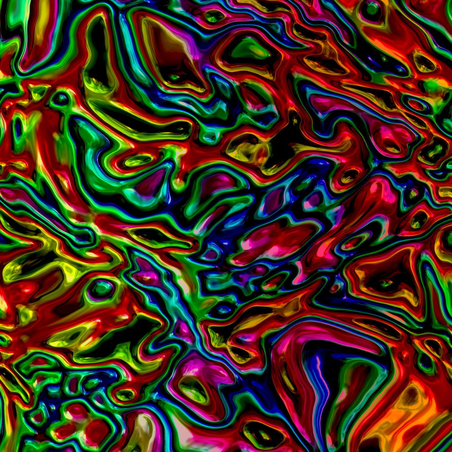 Wallpaper #9b753 Original Rainbow Oil Slick Acrylic Pour Painting on Etsy