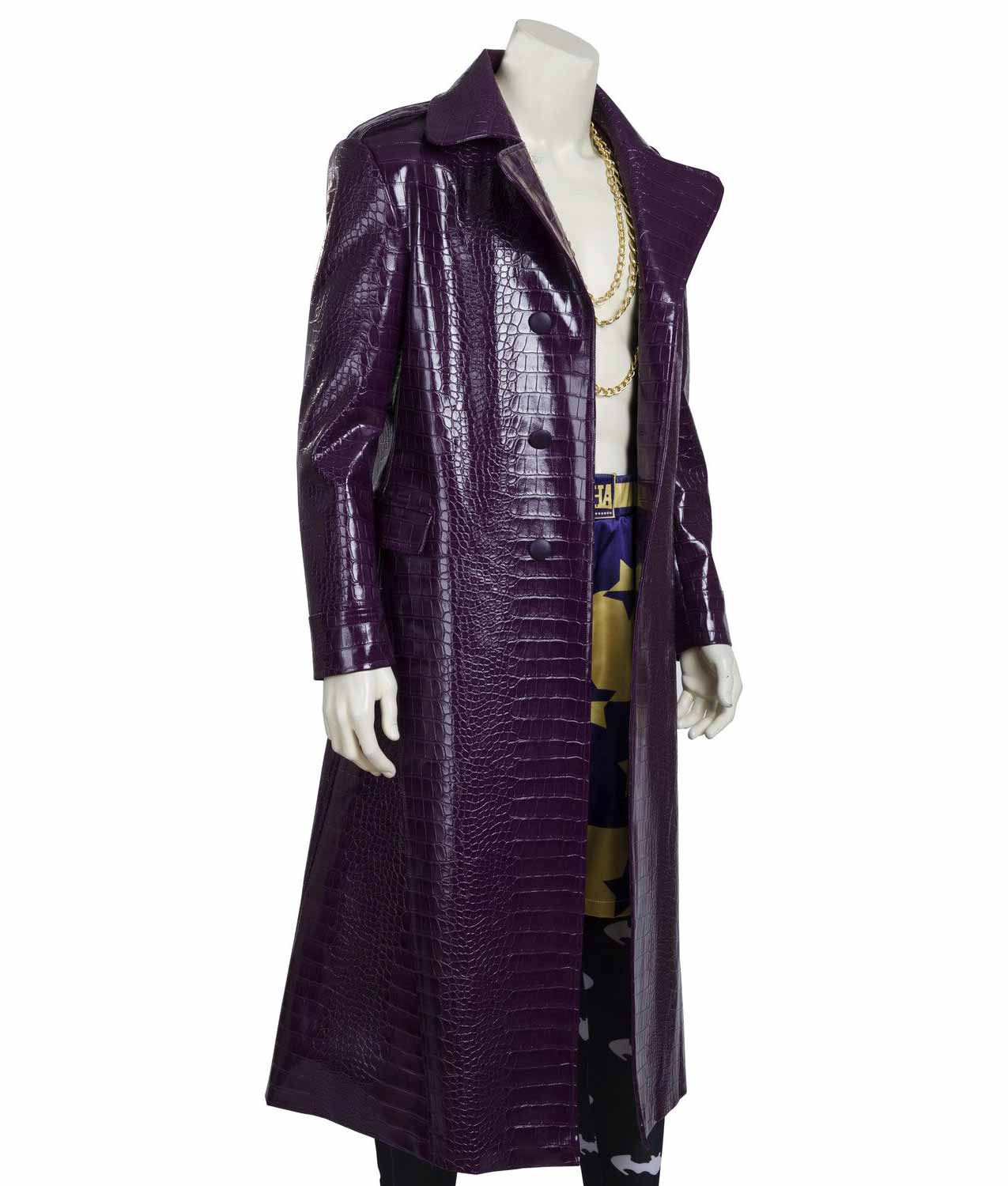 Wallpaper #FxliO48BtGB6xQ78i7BL33 Suicide Squad Alligator Crocodile Purple Joker Coat Jackets Creator