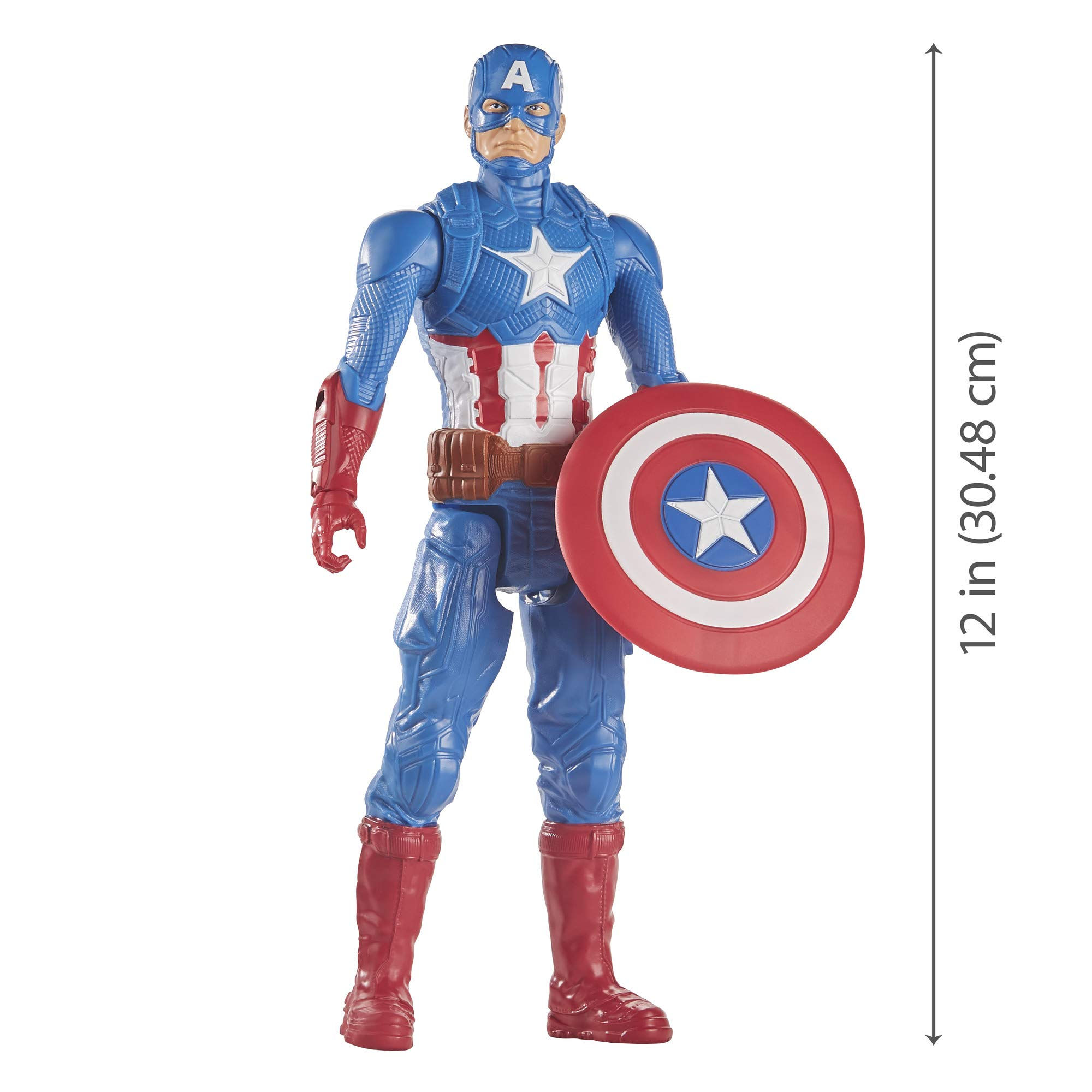 Wallpaper #ffd21 Marvel Avengers Titan Hero Series Blast Gear Captain America Action Figure