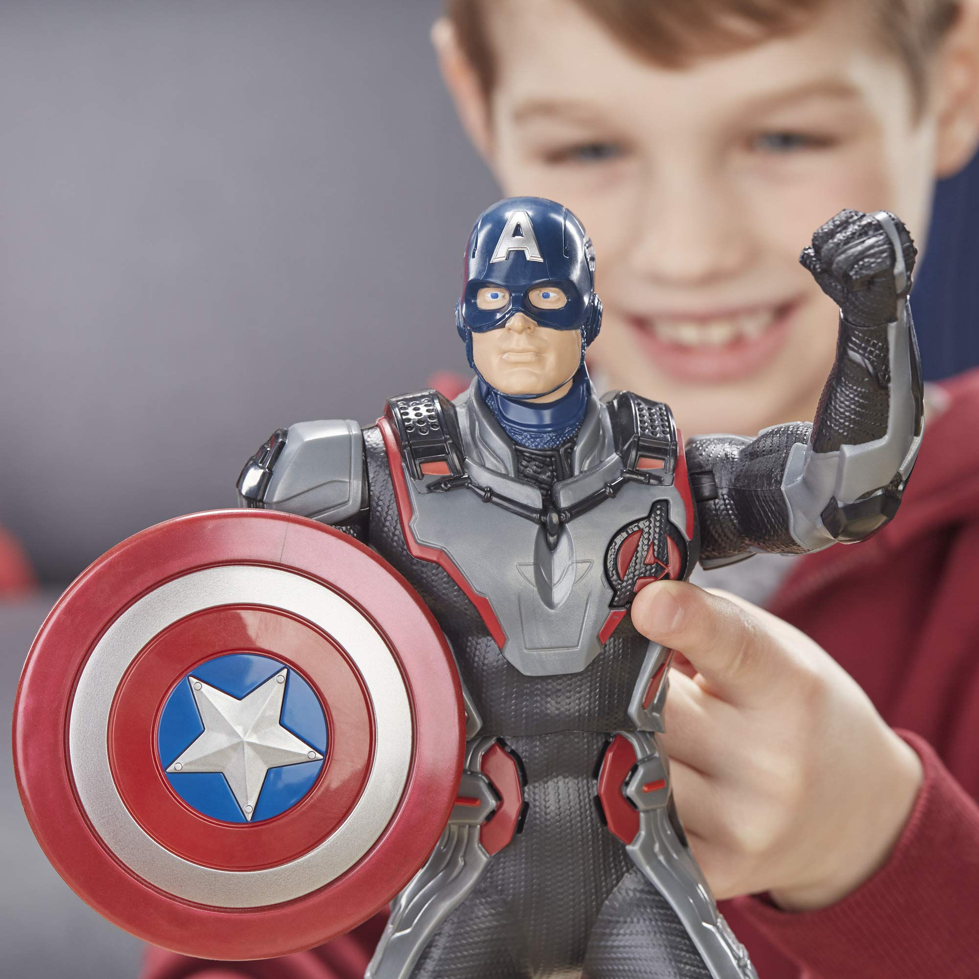 Wallpaper #HXQSvY4B_8f4nGFaMmtw54 Avengers Endgame Shield Blast Captain America Figure E3358 Toyschoose