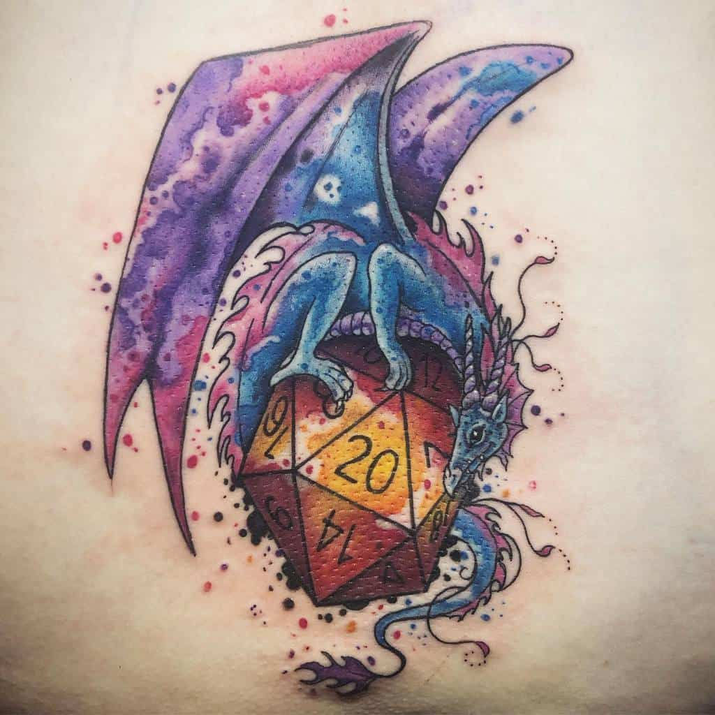 Wallpaper #dGfrEZMBSpphPi3-k_mu71 Top 69 Best Dungeons and Dragons Tattoos 2021 Inspiration Guide