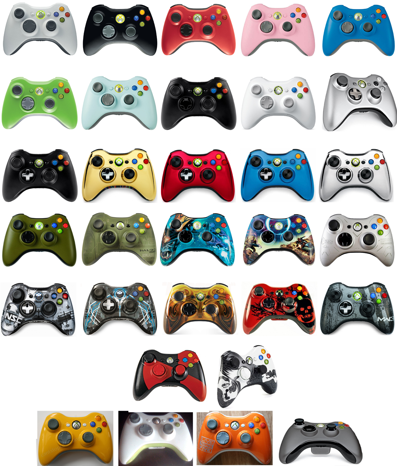 Wallpaper #gbjO3JIBJvJKYCmEZP2A254 Every 360 Controller Ever Produced by Microsoft and Where to Find Them