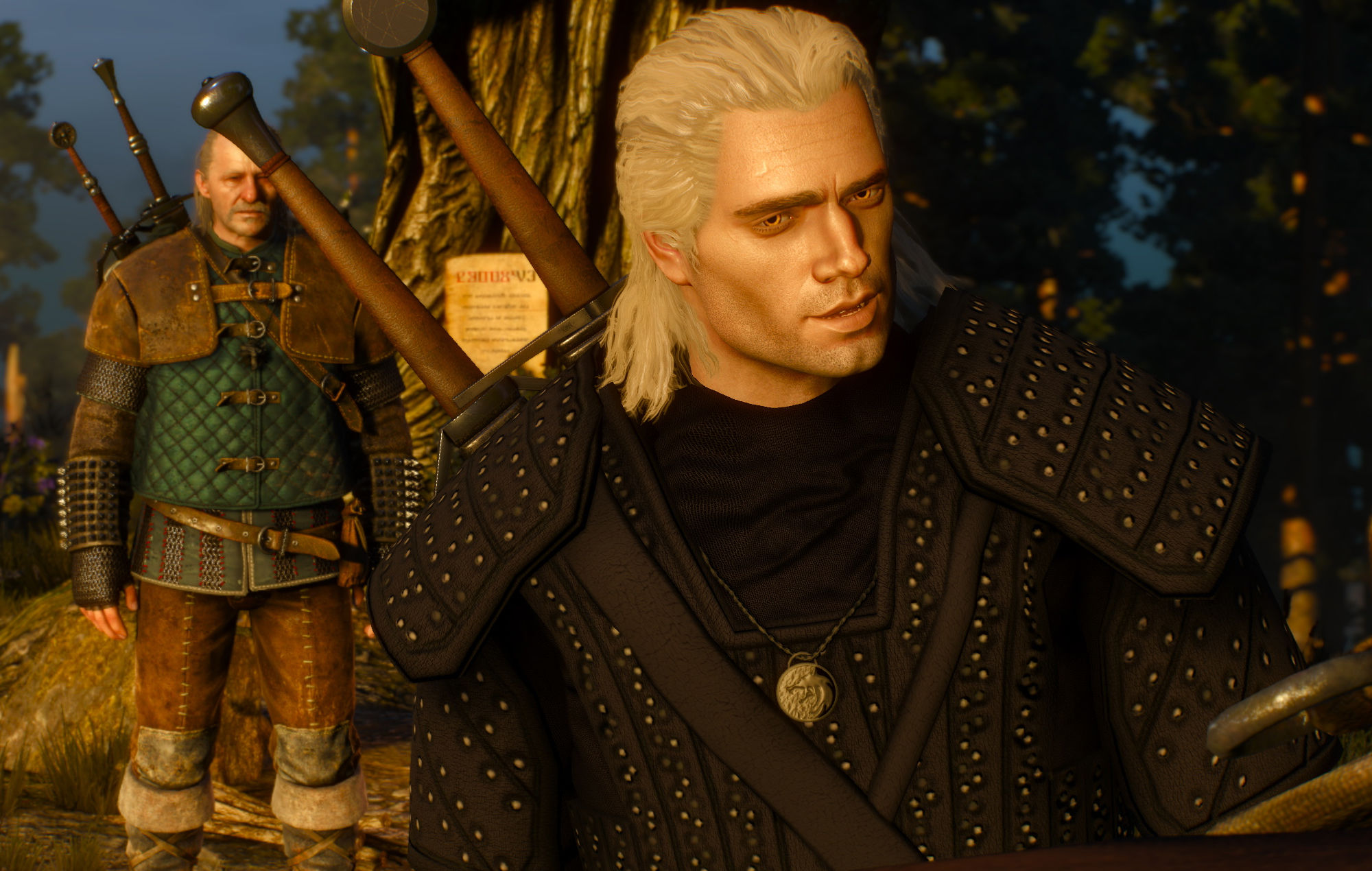 Wallpaper #efFtQ5MBLX2DcmSNLoVg330 The Witcher Mod Dresses Geralt in Henry Cavill S Netflix Armour My