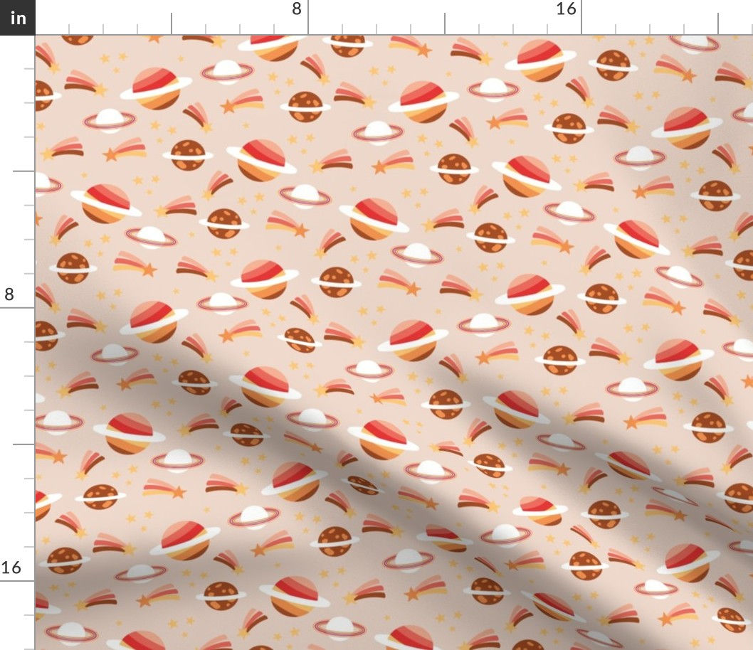 Wallpaper #PV7nMpMBborbLbczbmCQ346 Retro Outer Space Science Class Design Fabric Spoonflower