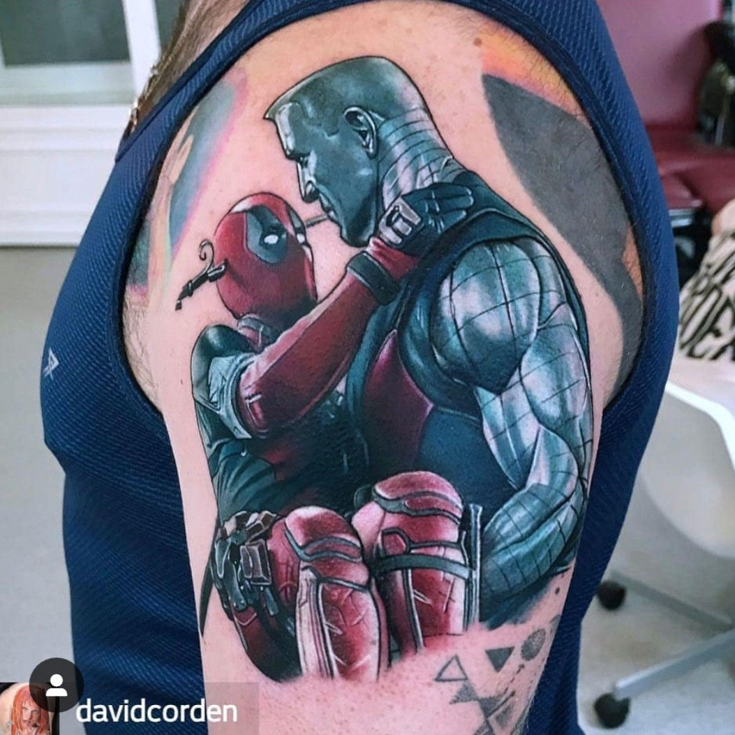 Wallpaper #9130c Marvel Tattoo Photo by Gus H Tattoo on Instagram Deadpool