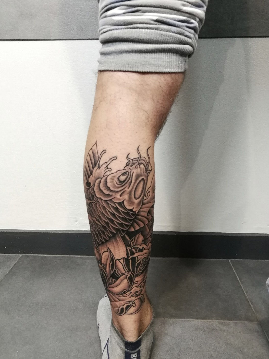 Wallpaper #4177e Half Sleeve Koi Fish Tattoo Chronic Ink