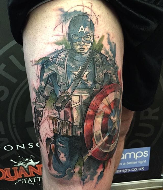 Wallpaper #P5zO4JIBZHQxiYarB7hG273 Share 77 Captain America Tattoo Incdgdbentre