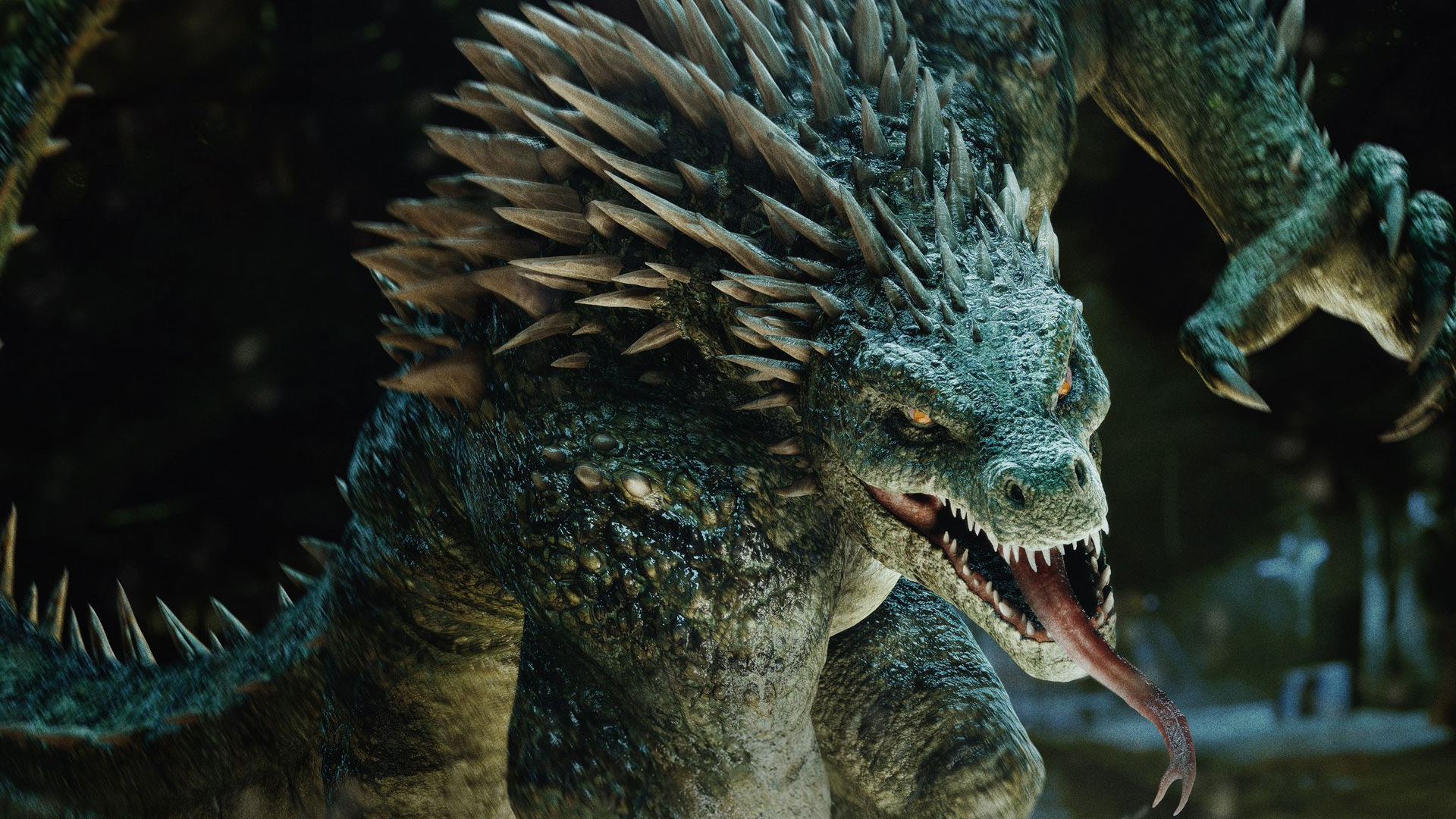 Wallpaper #y2eIA5MBSpphPi3-DrO6239 Insomniac Shares Their Design for the Lizard Alongside Venom Kraven