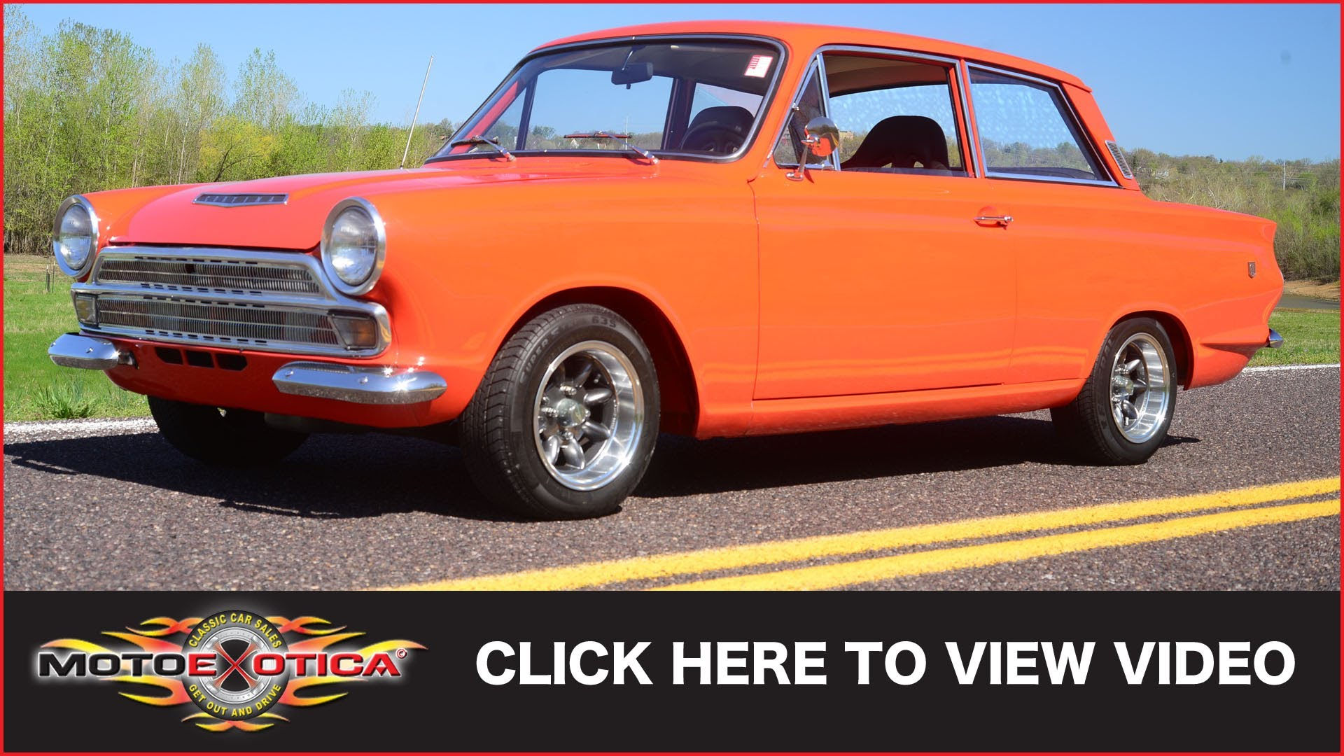 Wallpaper #ac381 1966 Ford Cortina Mk1 GT Classic Driver Market
