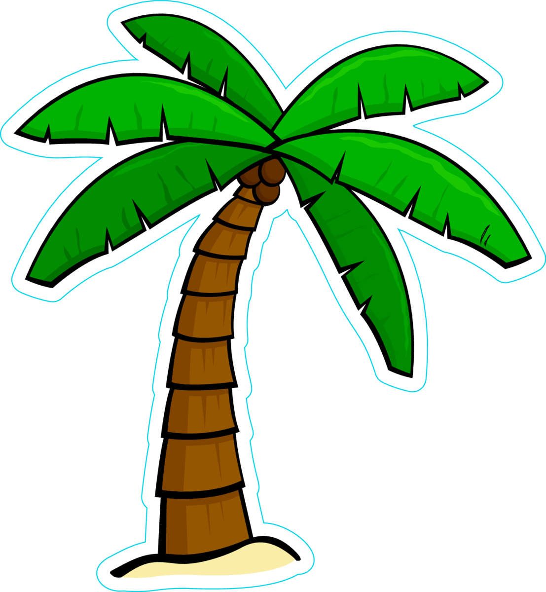 Wallpaper #9mdFCpMBSpphPi3-NNO0494 Palm Tree Cartoon Drawing Palm Tree Cartoon Clipart Transparent
