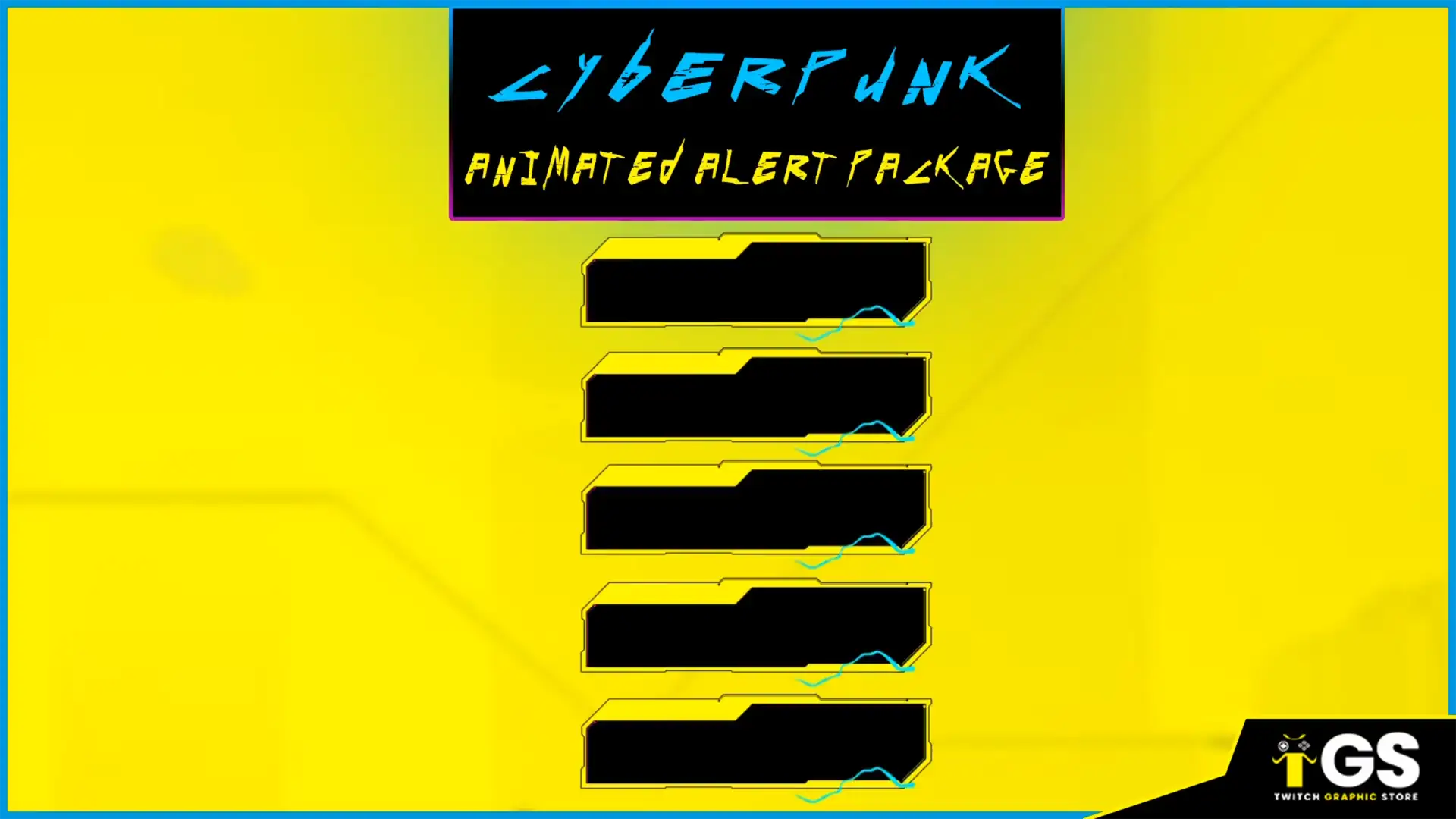 Wallpaper #bQN7ZJMBpyOg8YnE99dE93 Cyberpunk Animated Alerts Tgs Twitch Stream Packages Animations