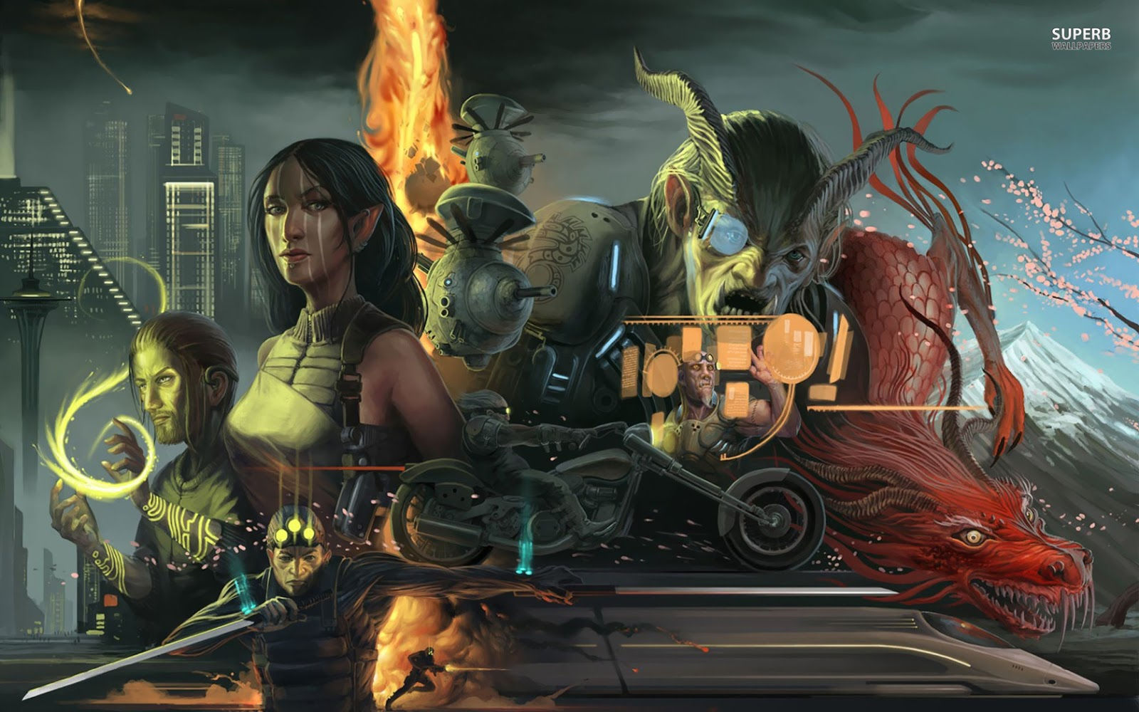 Wallpaper #ZmiMF5MBSpphPi3-4Q91199 Shadowrun Returns Review Mediocrity for 19 Million Us Dollars