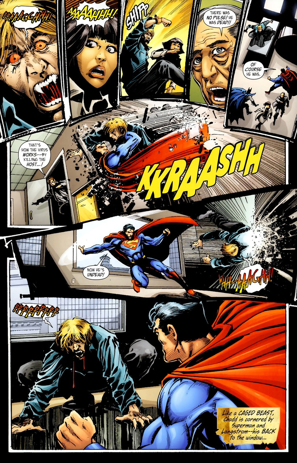 Wallpaper #uEB5MZMBJhL2WPbaucYs50 Superman and Batman vs Vampires and Werewolves 006 Read Superman and